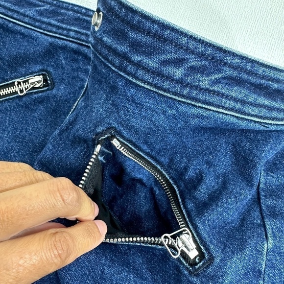 Rag and bone marcy racer denim mini skirt size 25 - Picture 11 of 12